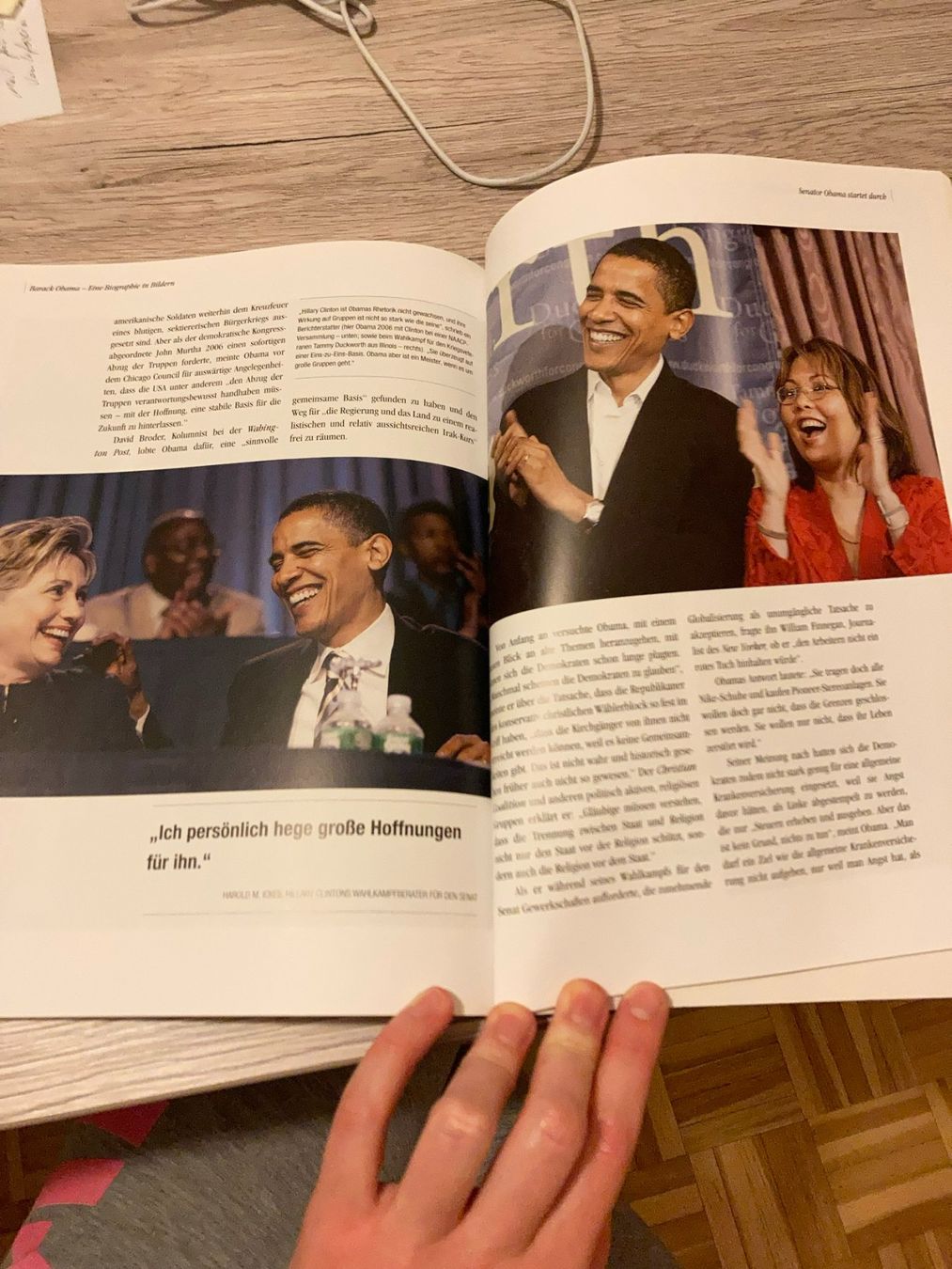 Libri: Barack Obama Biographie – Usato da Niederscherli venduto da ypsilon315 1