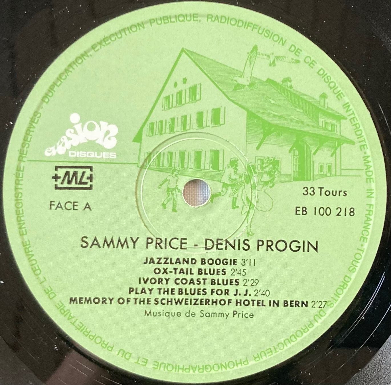 Dischi in vinile: SAMMY PRICE - BLUES AND BOOGIE WOOGIE – Usato da Poliez-Pittet venduto da Newtown-Records 2
