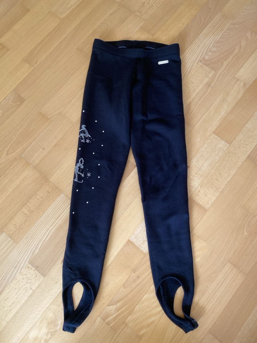 Collant & Leggings: Eiskunstlaufhose Gr. 146 – Usato da Illnau venduto da Dodo115