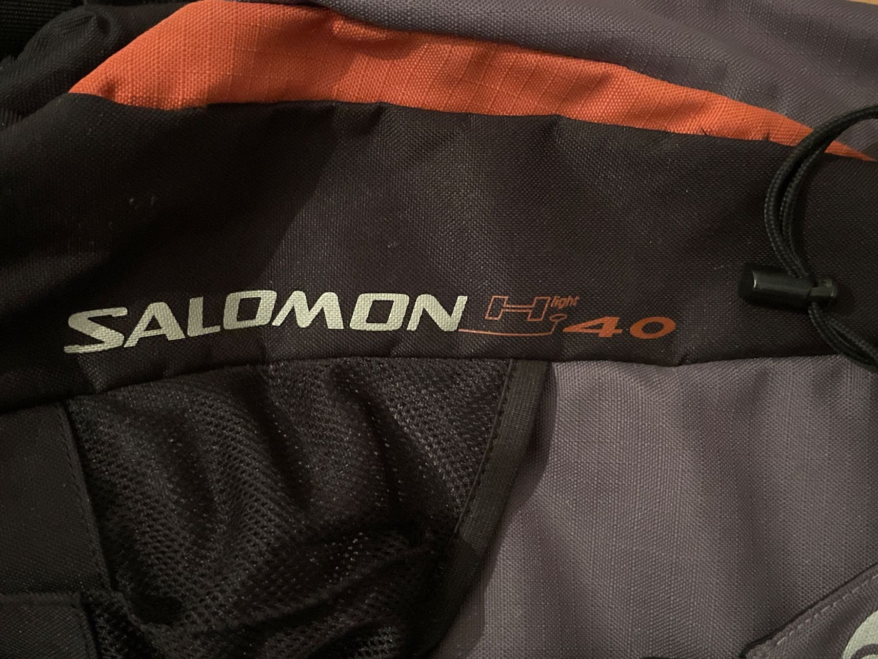 Salomon Zaini: Salomon Hi40 Wanderrucksack Backpack Rucksack – Usato da Thun venduto da BanjoDan 1