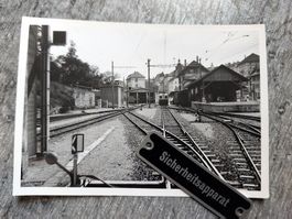 Chemins de fer du Jura - Bahnhof Tramelan, 1961 - Foto