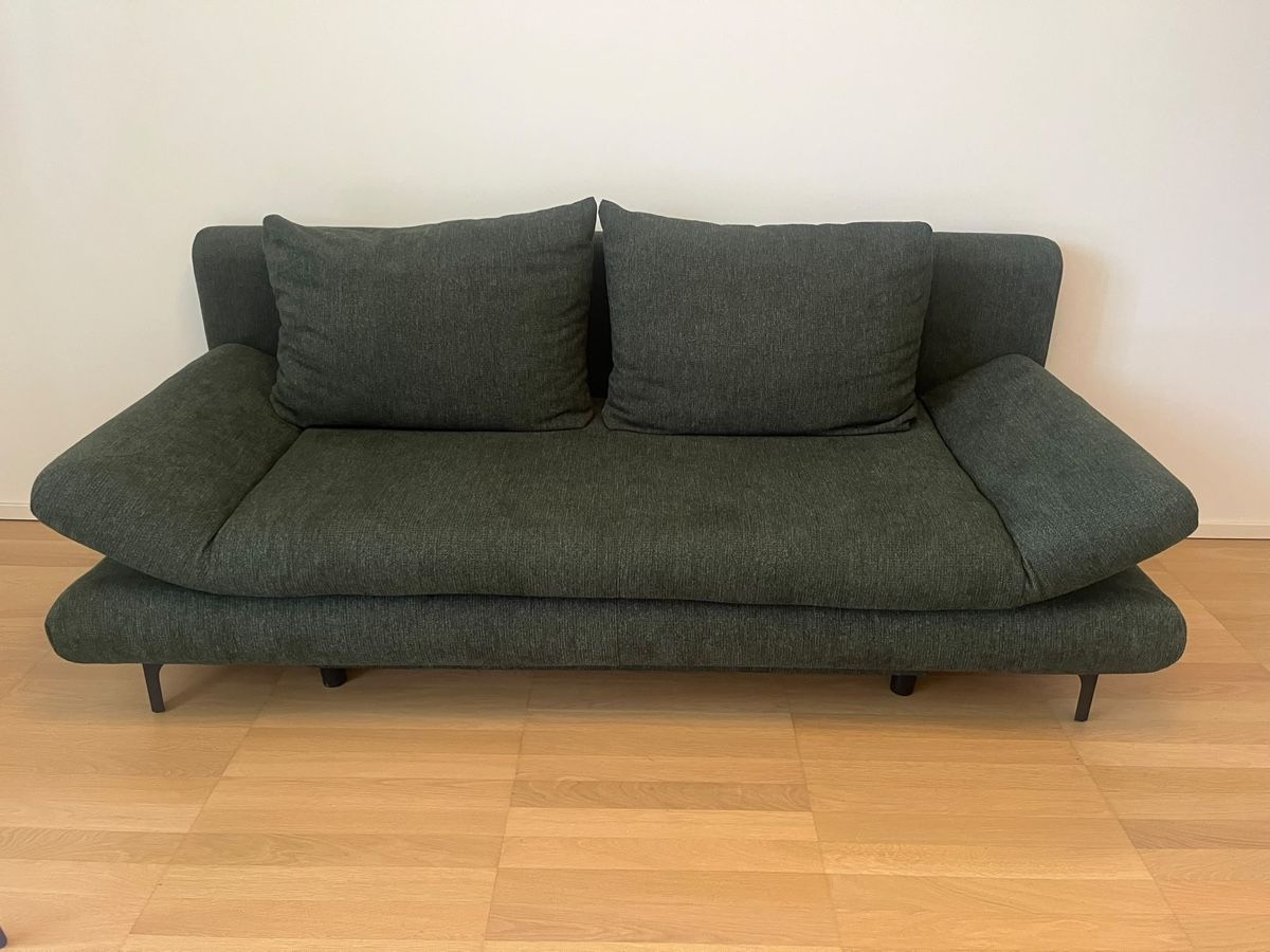 Divani: Schlafsofa In Dunkelgrün Mit Bettfunktion – Nuovo (secondo la descrizione) da Kilchberg ZH venduto da Zee7 2