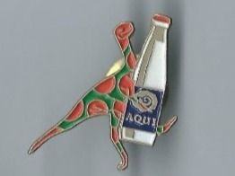 Placchette & Badge: Aqui Dino  Pin – Usato da Zürich venduto da t24_de