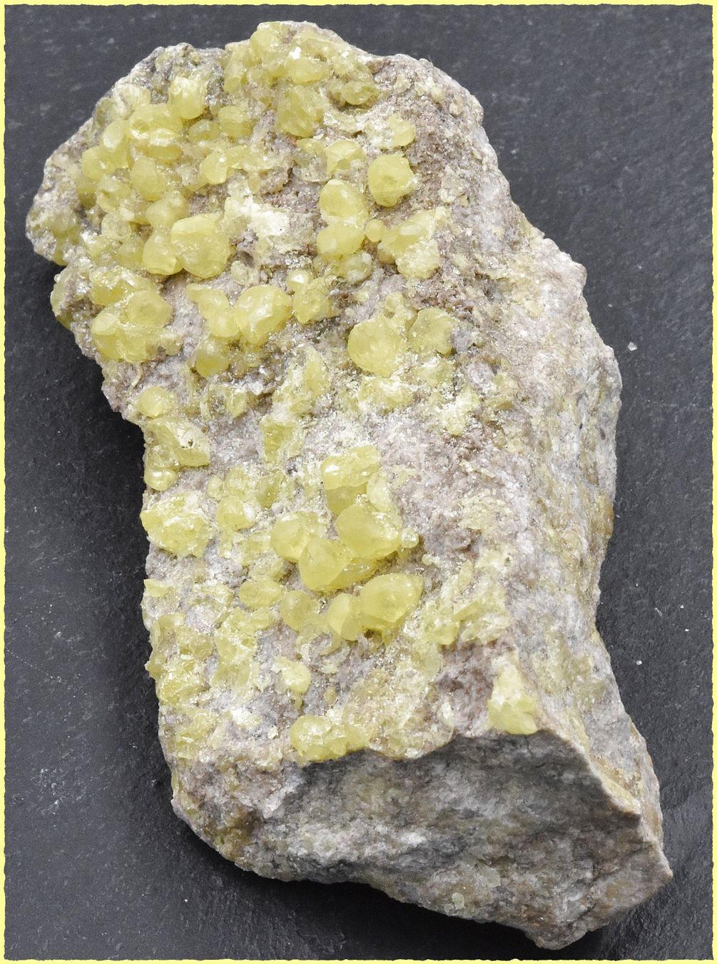 Minerali & Pietre curative: Schwefel Kristalle auf Matrix – Nuovo e nell'imballaggio originale da Nassenwil venduto da QuarySeller 4