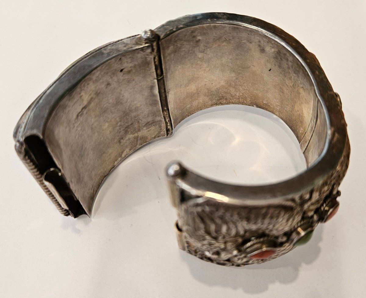 Bracciali & Braccialetti: Großes Silberarmband, Tibet 20. Jh – Usato da Chiasso venduto da Novamarketing 6