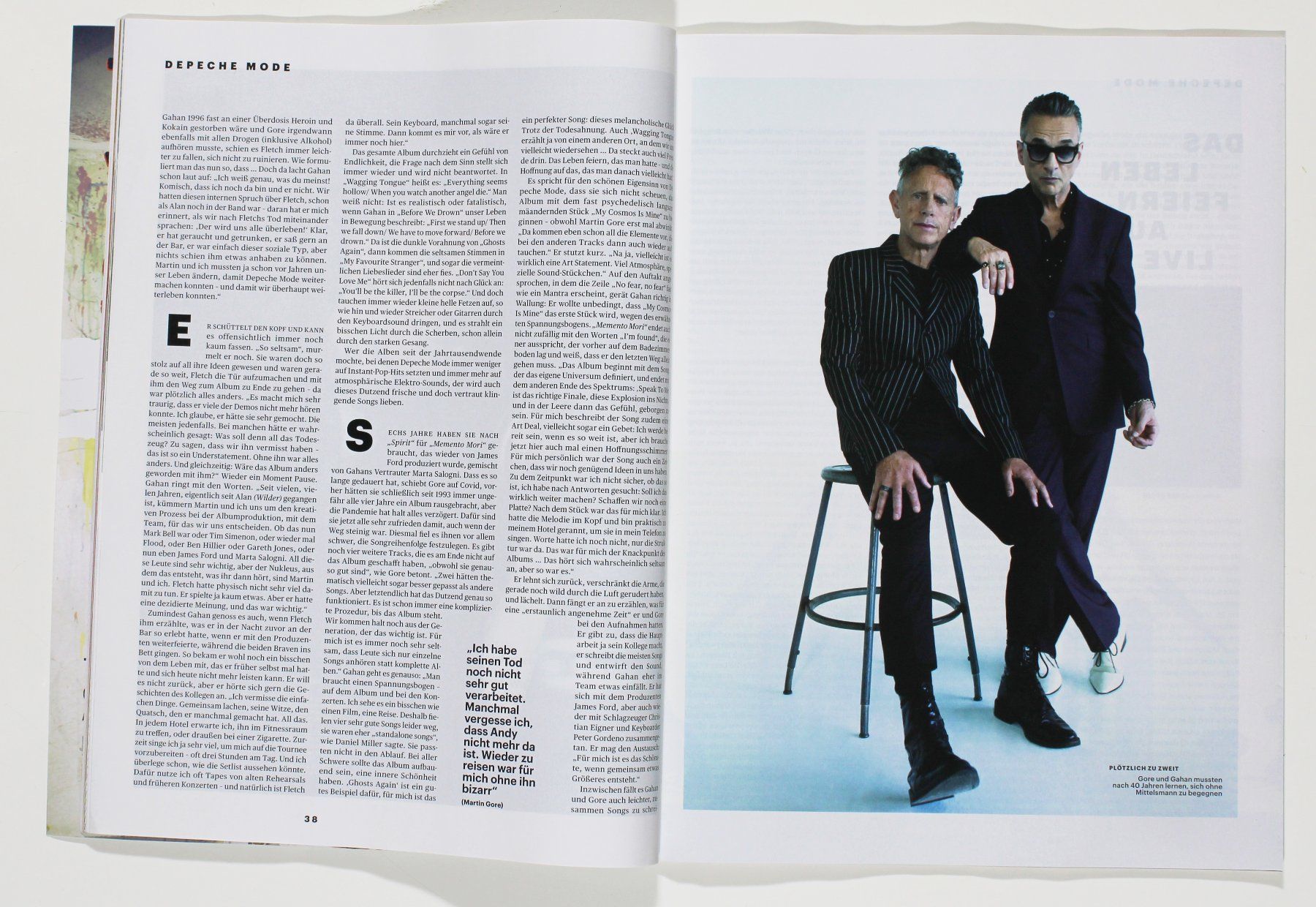 Schallplatten: DEPECHE MODE MEMENTO MORI Rolling Stone Magazin – Neu und originalverpackt aus Brüttisellen von  4
