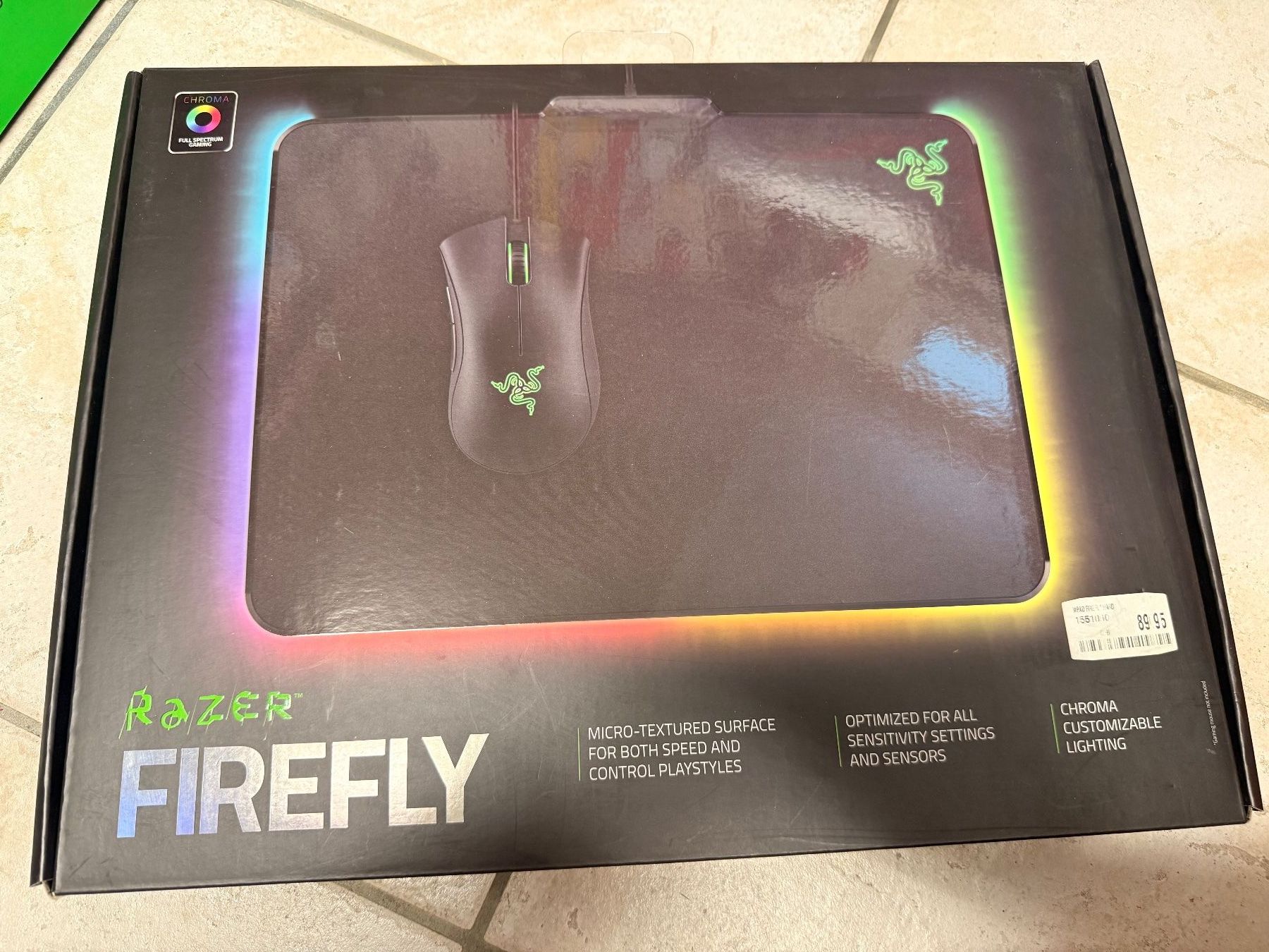 Razer Tappetini per mouse: Razer Firefly Mousepad, LED, Harte Gaming Maus Matte – Nuovo e nell'imballaggio originale da Recherswil venduto da Yasa97