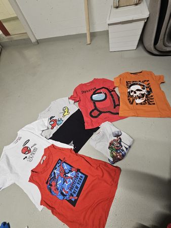 Tshirt Set Among Us & Spiderman, Marvel Pjama Gr. 128-134