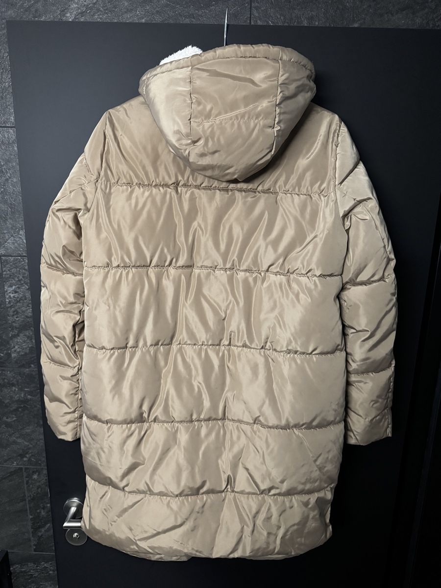 Only Cappotti: ONLY Mantel Gr. S Teddyfutter Winterjacke warm beige – Usato da Luzern venduto da Ex-Raudi 1