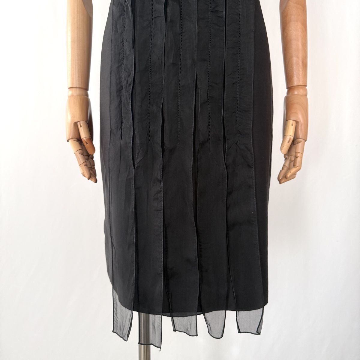 Akris Vestiti: AKRIS Black Silk Dress – Usato da Emmen venduto da Avviivva_Com2023 3