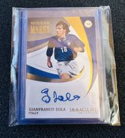 Gianfranco Zola Auto /10 Panini Immaculate Italy 02/10