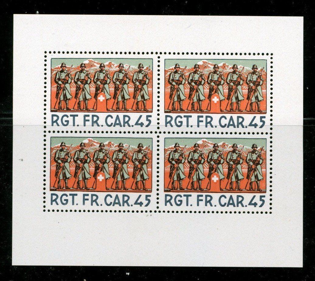 Tutti i francobolli: 2 TOP BLOCKS SOLDANTENMARKEN LUXUS ** POSTFRISCH – Nuovo (secondo la descrizione) da Sarmenstorf venduto da Tricardo 1