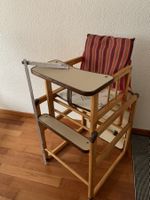 Holz Kinderstuhl mit Tischchen, gebraucht