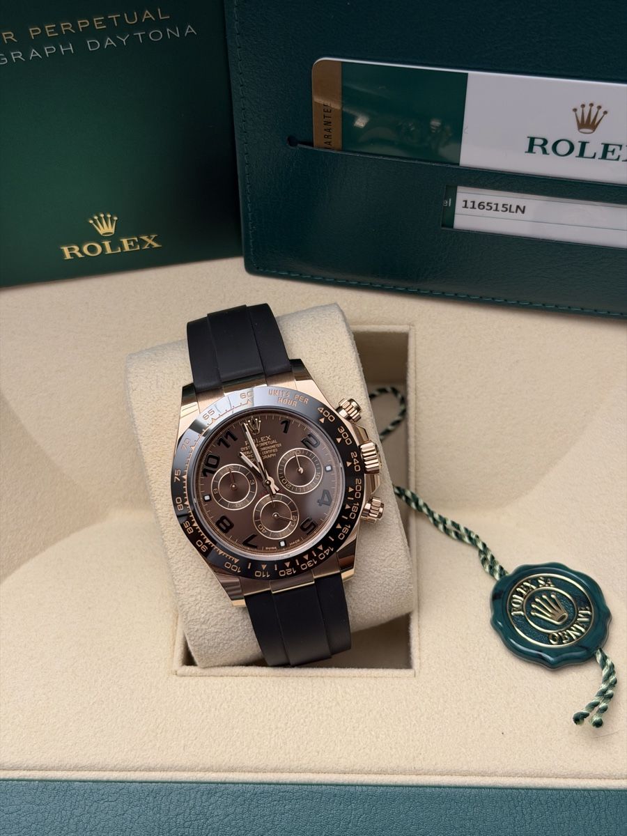 Rolex Orologi: Rolex Daytona Oysterflex 116515LN Fullset – Usato da Niederwangen BE venduto da Petropet
