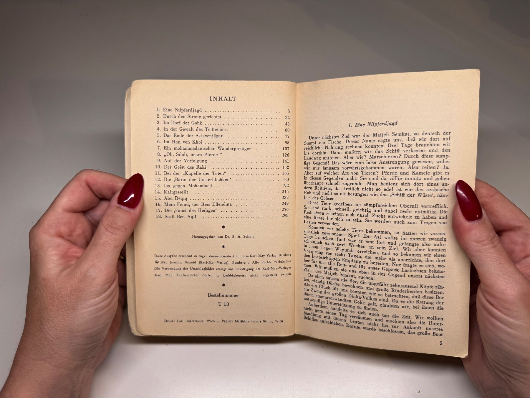 Libri: ROMAN: Karl May, Im Sudan – Usato da Grosswangen venduto da Kleine.Knoepfe 4