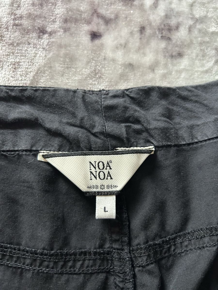 Pantaloni: Noa Noa Stoff Hose, Grösse L, schwarz – Usato da Kirchlindach venduto da smare 2