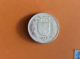 5 francs  1937  Jolie