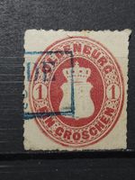 Oldenburg Mi-Nr.17 gestempelt Gutes Erhaltung