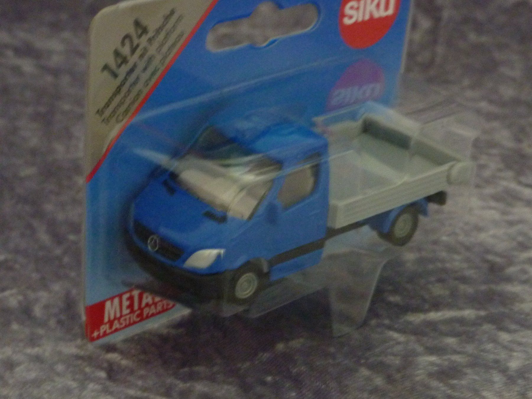 Siku Modellini d'auto: Mecedes Transporter mit Pritsche 1424 Siku – Nuovo e nell'imballaggio originale da Dürrenäsch venduto da Cobra1ch 2
