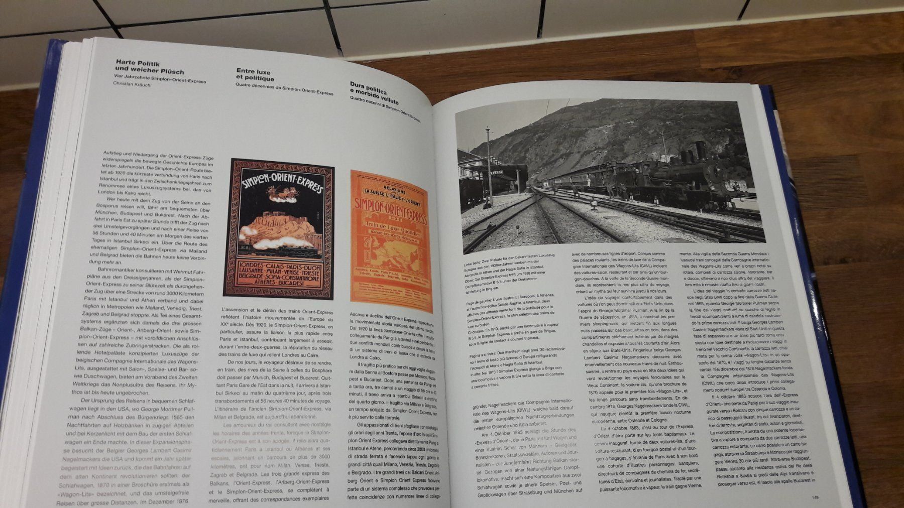 Libri: SIMPLON : 100 ans du tunnel  D / F / I – Usato da Buttes venduto da Cafe2005 3