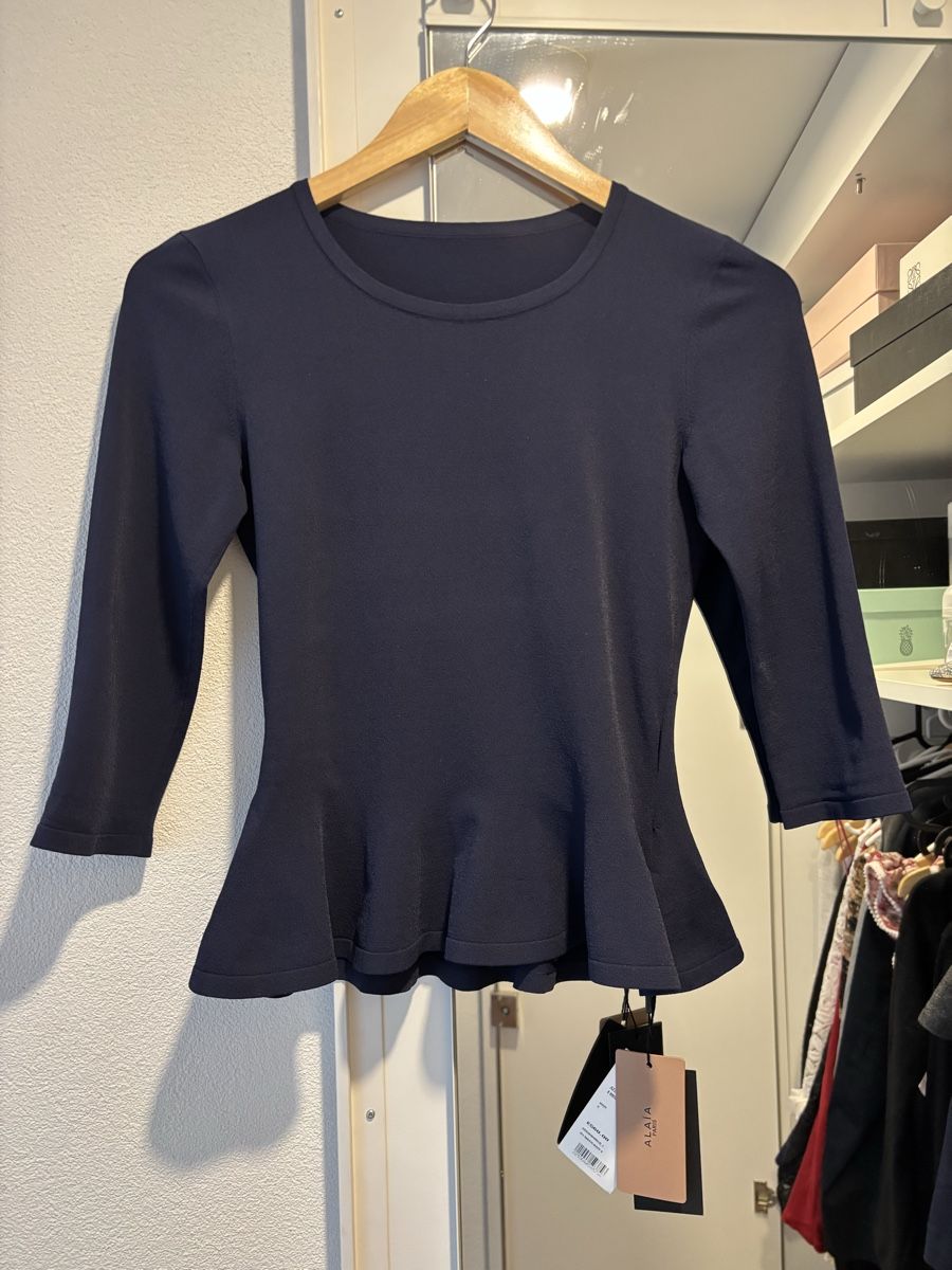 Alaia Tops: Alaia Peplum Top Gr. XS – Neu und originalverpackt aus Zürich von Agata654
