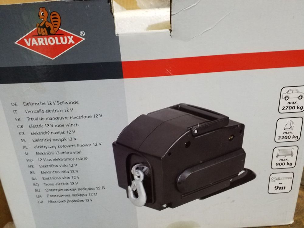 Verricello VARIOLUX a 12 Volt | Kaufen auf Ricardo