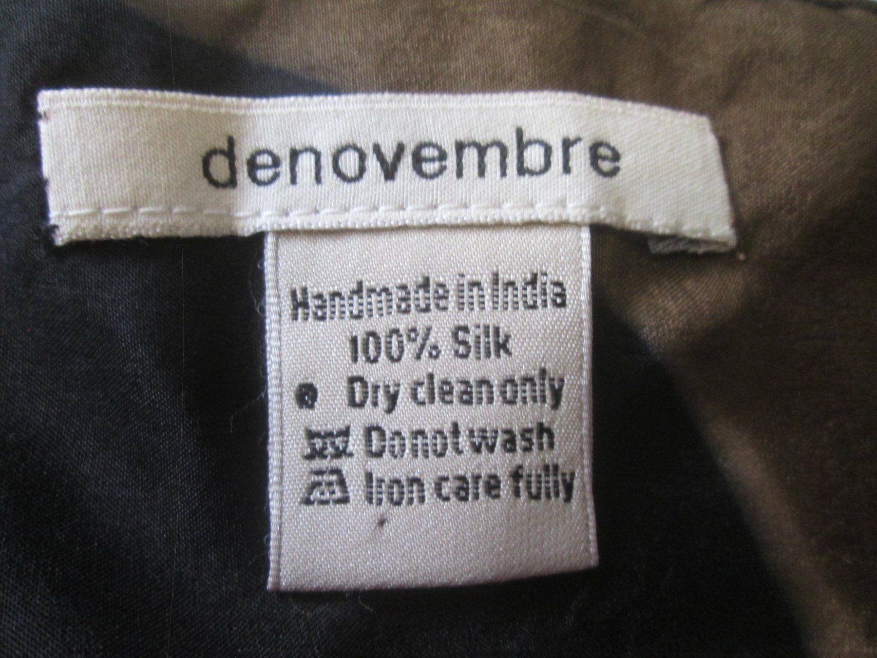 Foulard & Sciarpe: Denovembre-Schal, 100 % Seide – Usato da Sementina venduto da babucia 2