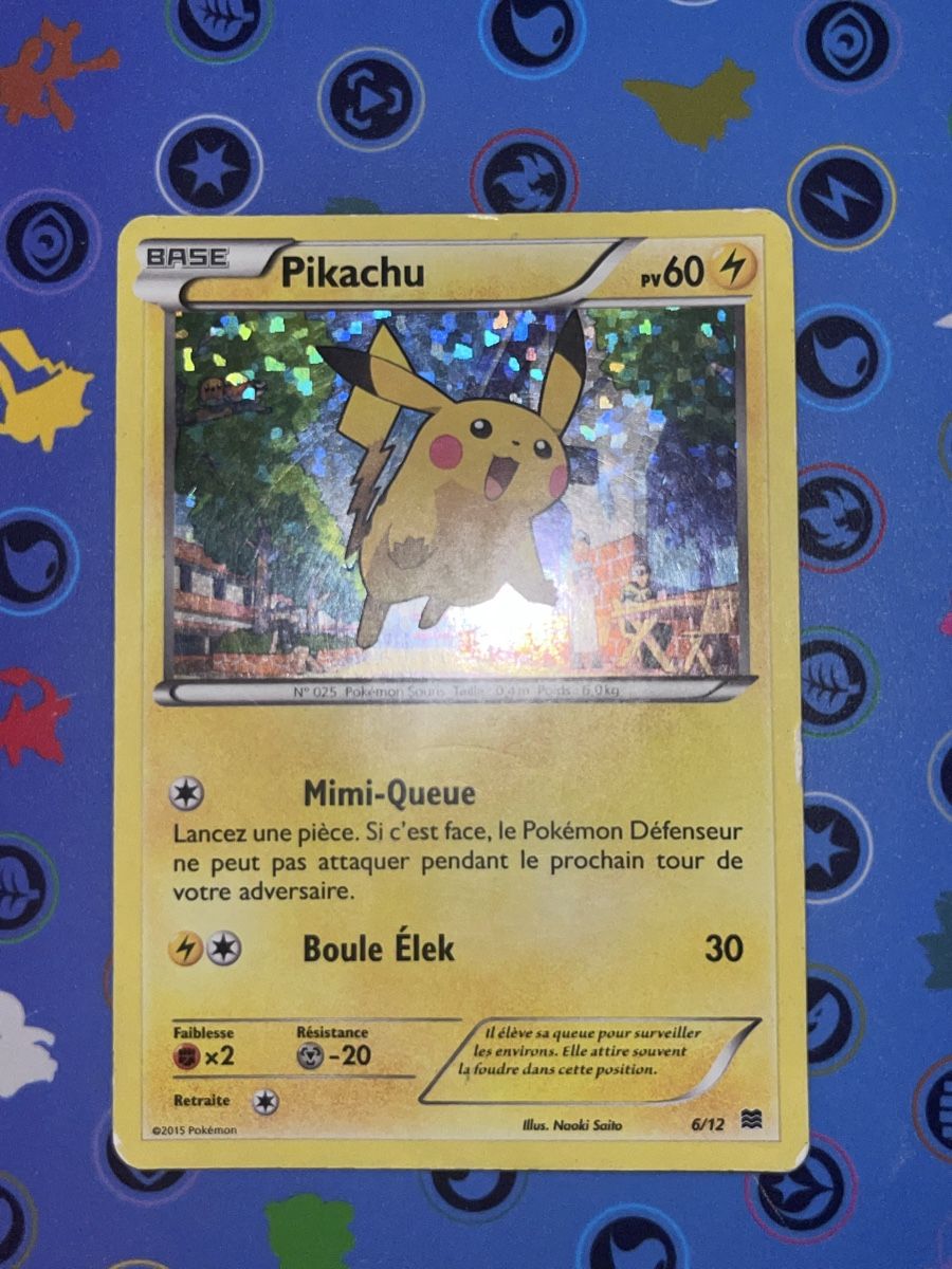 Pokémon Carte collezionabili: Pikachu 6/12 holo Mcdonalds – Usato da Le Grand-Saconnex venduto da Koko.hime_