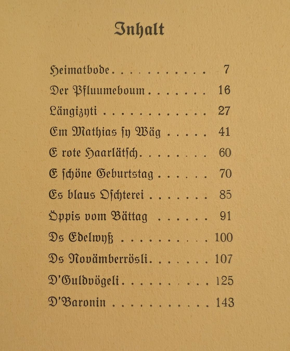 Libri: Heimatbode, Elisabeth Müller, Bärndütschi Gschichte, Bern – Usato da Zürich venduto da 1.Simon 7