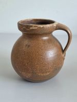 Krösselbach Keramik-Krug Vase - Braun-Beige - handgetöpfert