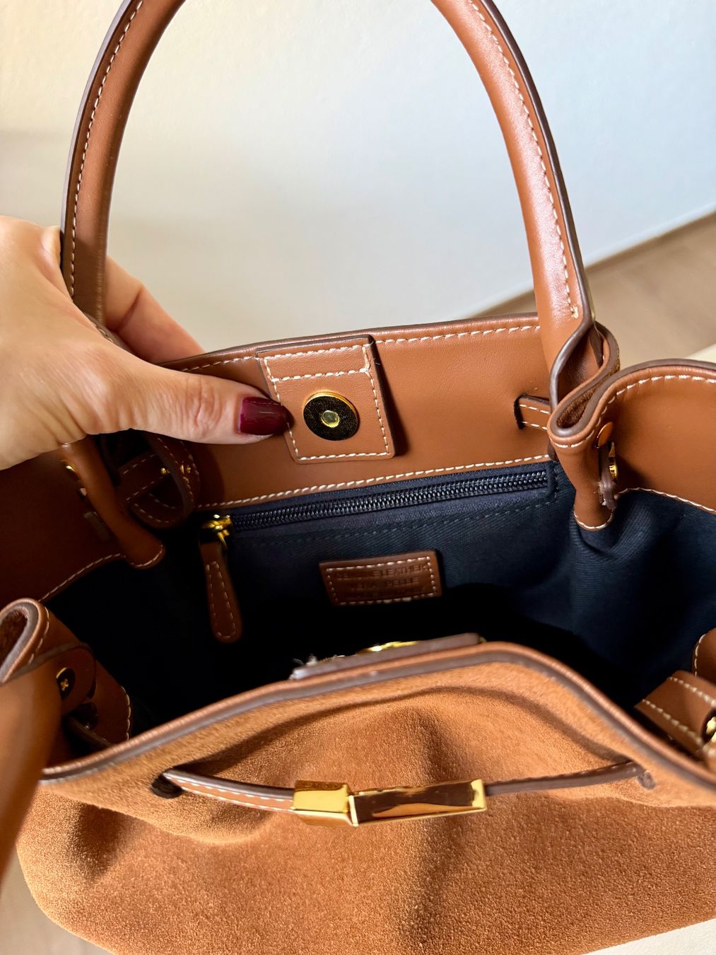 Borse da donna: Ledertasche – Nuovo (secondo la descrizione) da Goldach venduto da kri_dyl6 2
