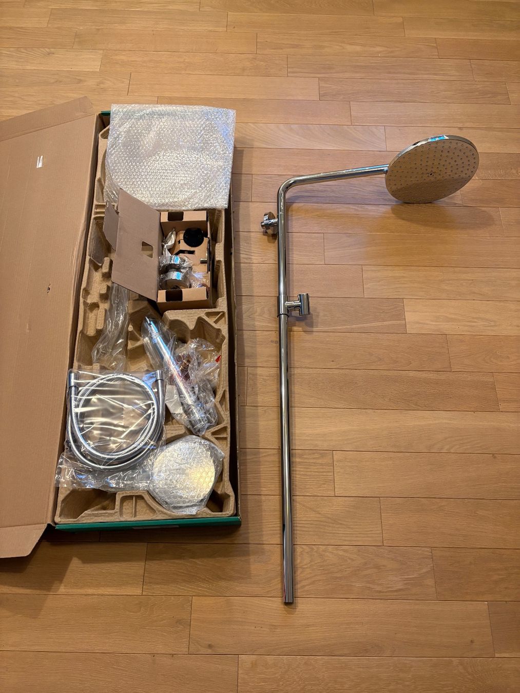 Hansgrohe Soffioni doccia: Hansgrohe Dusche Showerpipe Raindance S240 Powder Rain – Nuovo (secondo la descrizione) da Neftenbach venduto da MAM8400 1