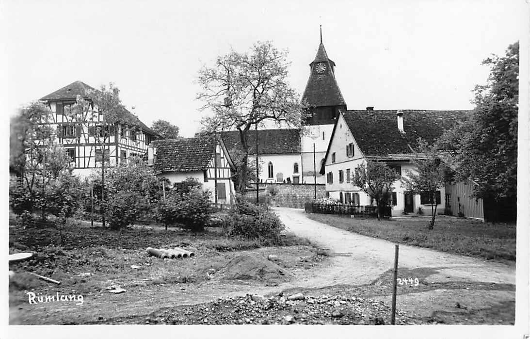 Cartoline postali: Schöne Ansichtskarte Rümlang ZH 1934 – Usato da Winterthur venduto da SchatzchischtliWinti