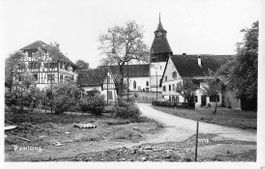 Schöne Ansichtskarte Rümlang ZH 1934