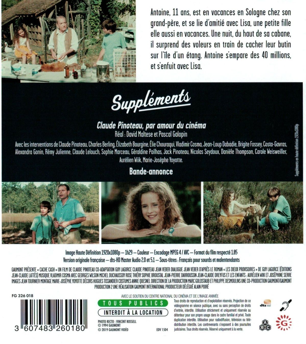 Tutti i DVDs: CACHE CASH – Nuovo (secondo la descrizione) da Bursins venduto da Adabel 1