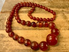 ANTIKES XL COLLIER BAKELIT 30-40-ER, 75 GR