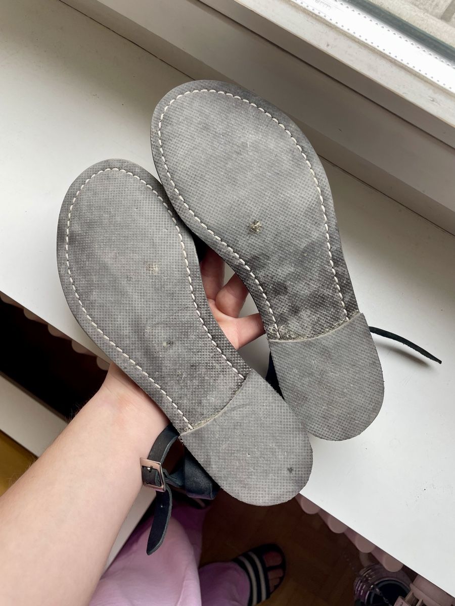 Scarpe da uomo: Echtleder Sandalen, schwarz, Grösse 38 – Usato da Zürich venduto da Carlajimena 9
