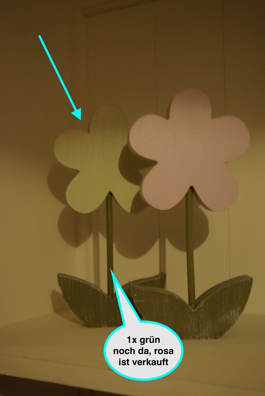 Alle Dekorationen: grosse Blume aus Massivholz – Gebraucht aus St. Gallen von Miousch 1