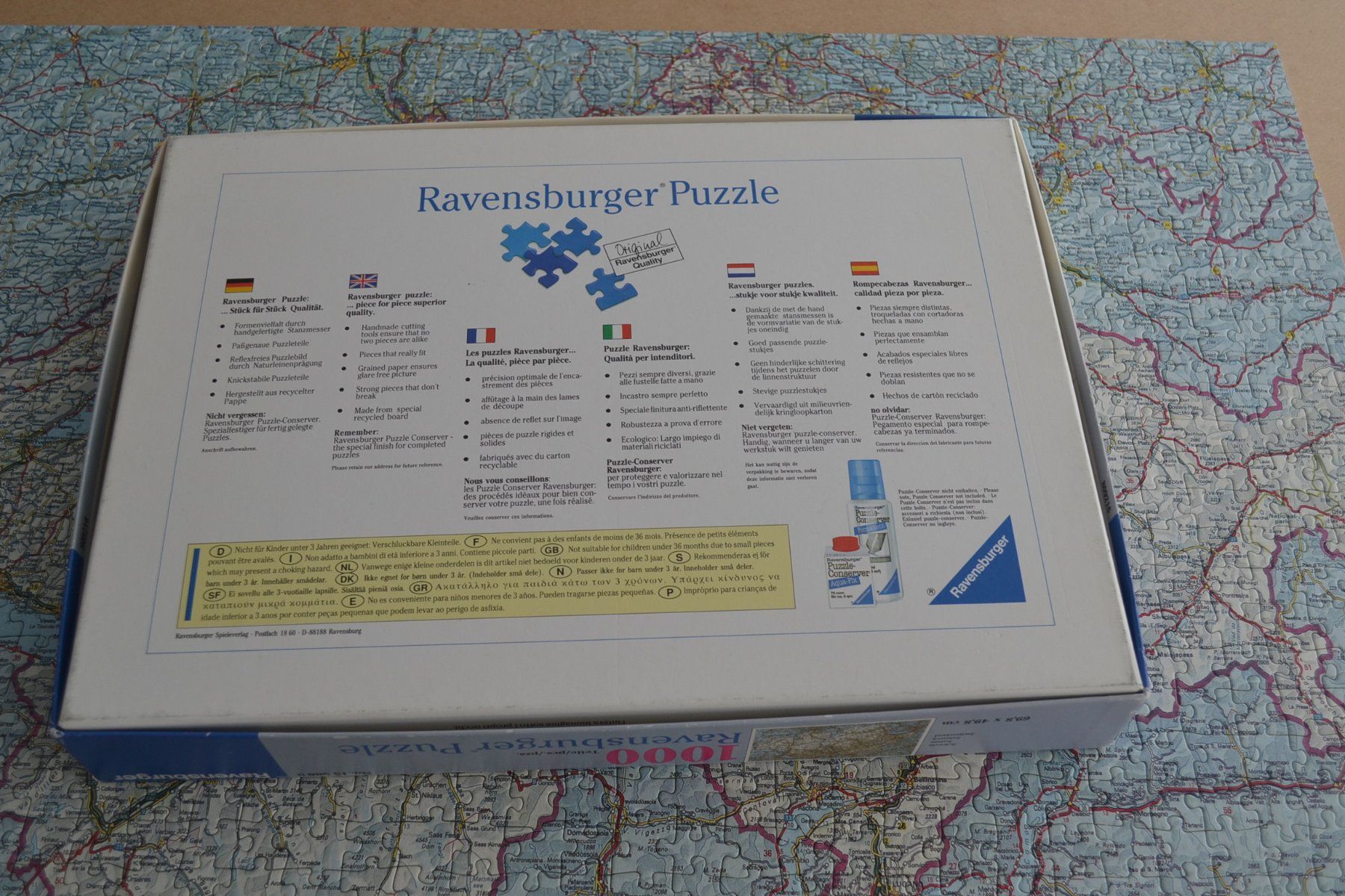 Ravensburger Puzzle: Puzzle 1000 Teile - Schweiz – Usato da Kölliken venduto da Knorrli58 4