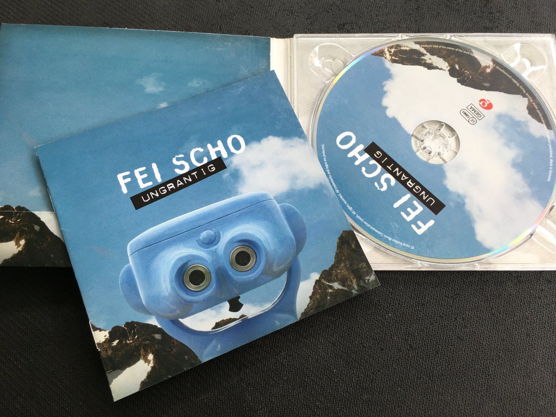 CD: Fei Scho - Ungrantig -CD- – Usato da St.Gallen venduto da MedienJoe 1