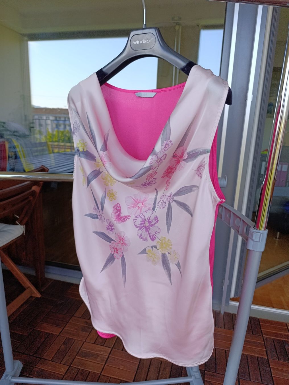 H&M Camicette: Damen Sommer Top, Rosa, Gr. M – Usato da Zürich venduto da VorlonShadow