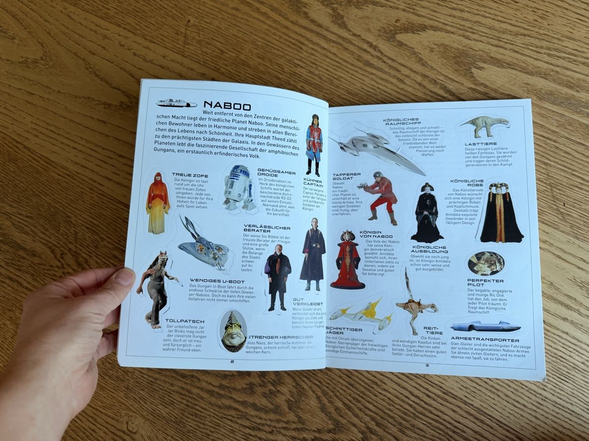 Bücher: STAR WARS: Das grosse Stickerbuch (2015) – Gebraucht aus Hünenberg von Paddels 2