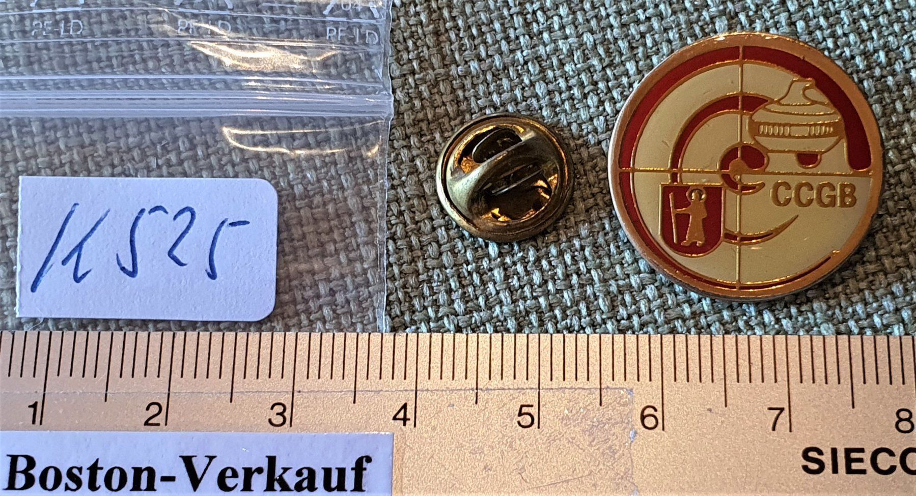 Placchette & Badge: K525 - Curling Club Glarus B – Usato da Reinach BL venduto da Boston-Verkauf 1