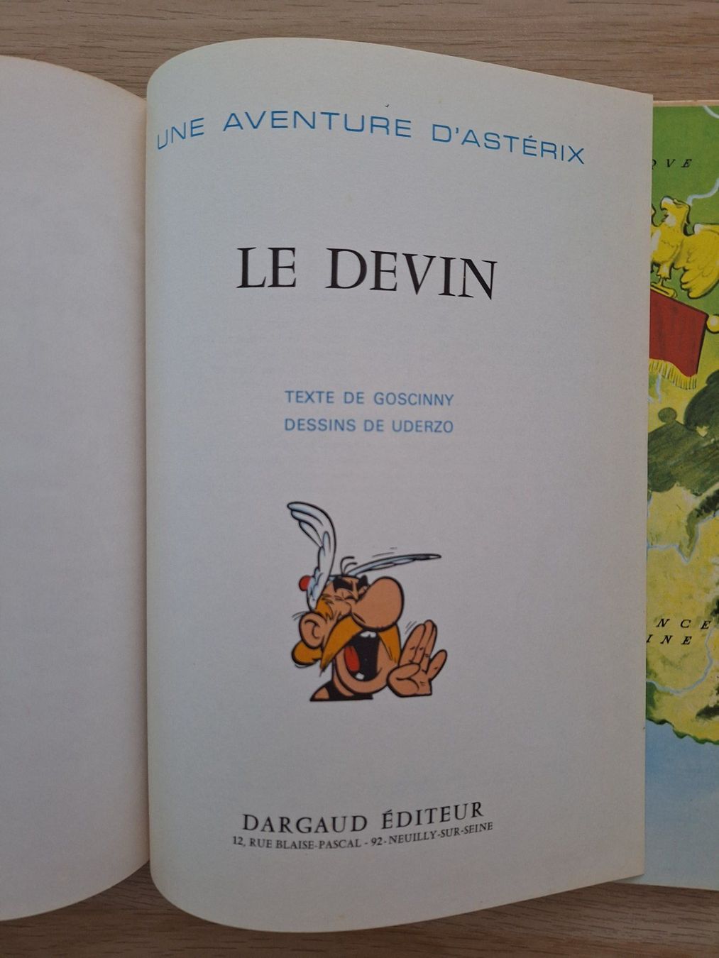 BD: ASTERIX / le devin / EO / TBE – D'occasion à Nyon par beny13 6