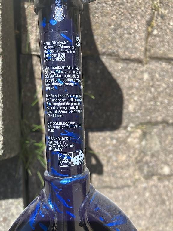 Biciclette: Hodura Einrad 20 Zoll – Usato da Frutigen venduto da corinnepf 4