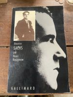 Titre : Maurice Sachs – Henri Raczymow – Gallimard 1988
