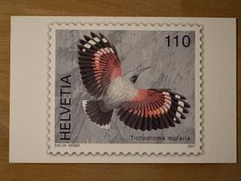 AK mit Tier Briefmarken Motiv von Eva Ch. Weber