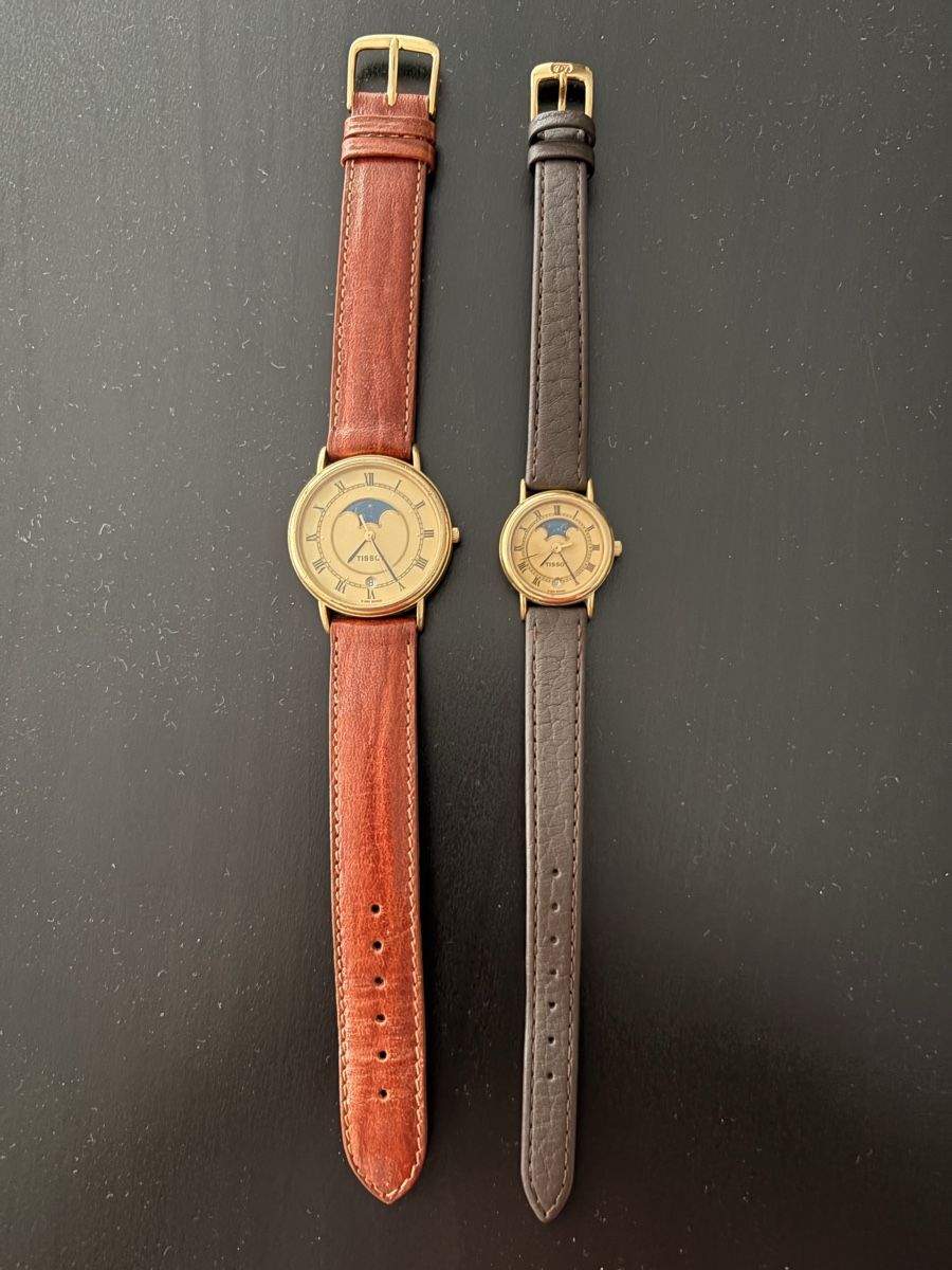 Tissot Orologi: Tissot Mondphasen Armbanduhren – Usato da Rüdtligen venduto da Walther70 1