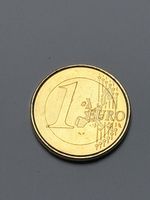 1 Euro pièce Allemagne 2002 dorée aigle bon état