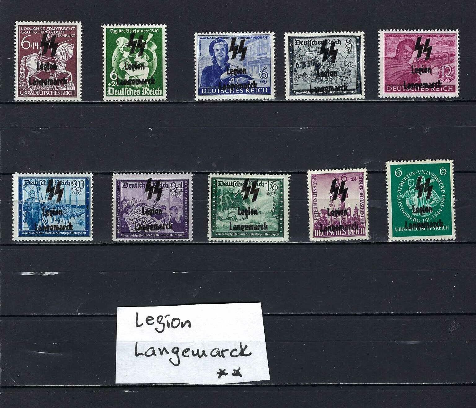 Tutti i francobolli: WKII Besetzung ** – Nuovo e nell'imballaggio originale da Altstätten SG venduto da Nandodax